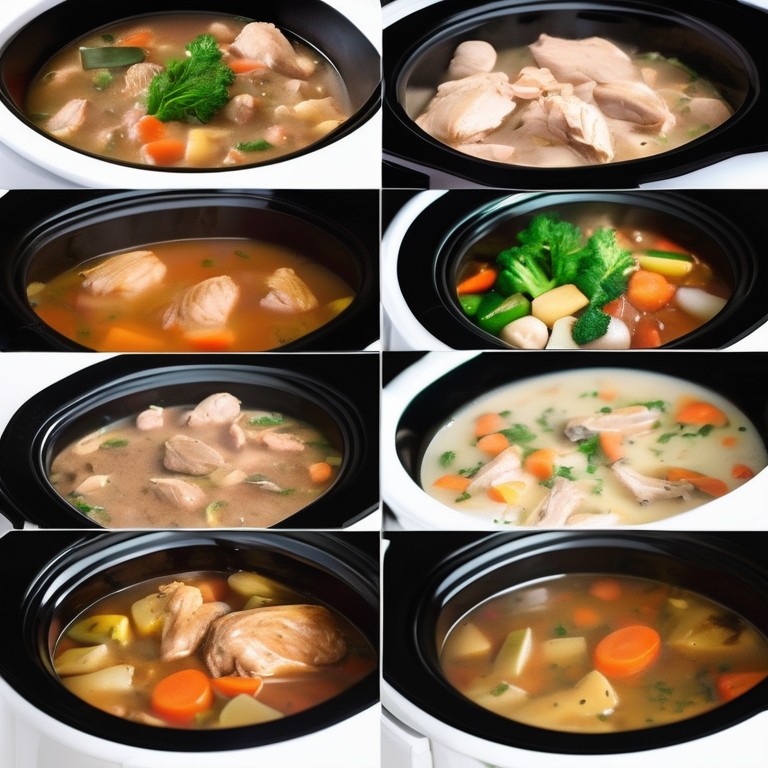 Savory Slow Cooker Chicken Stew