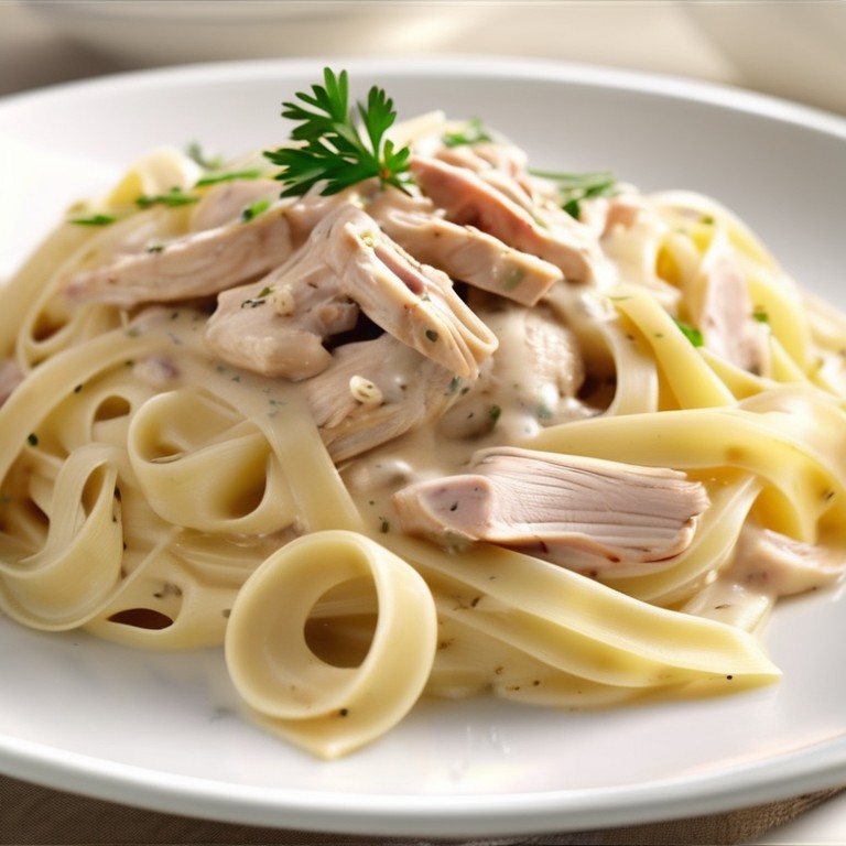 Gourmet Slow Cooker Chicken Carbonara Mr. Cook
