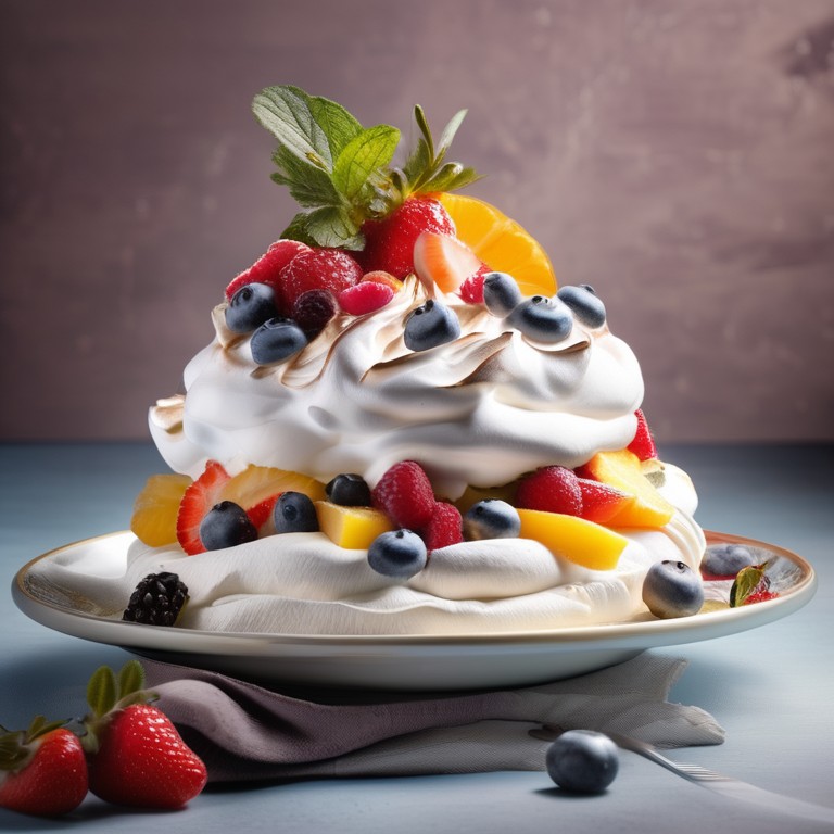 Heavenly Pavlova Dessert