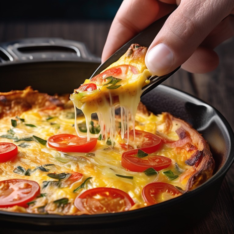 Potato and Tomato Frittata