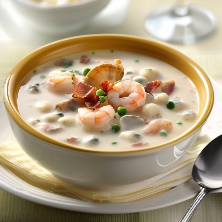 Military-Inspired Seafood Chowder