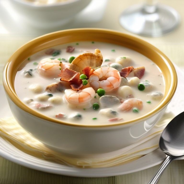 Military-Inspired Seafood Chowder