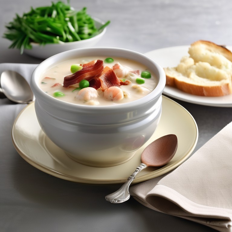 Maritime-Inspired Seafood Chowder