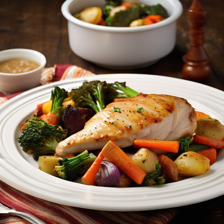 Sheet Pan Chicken and Vegetable Medley