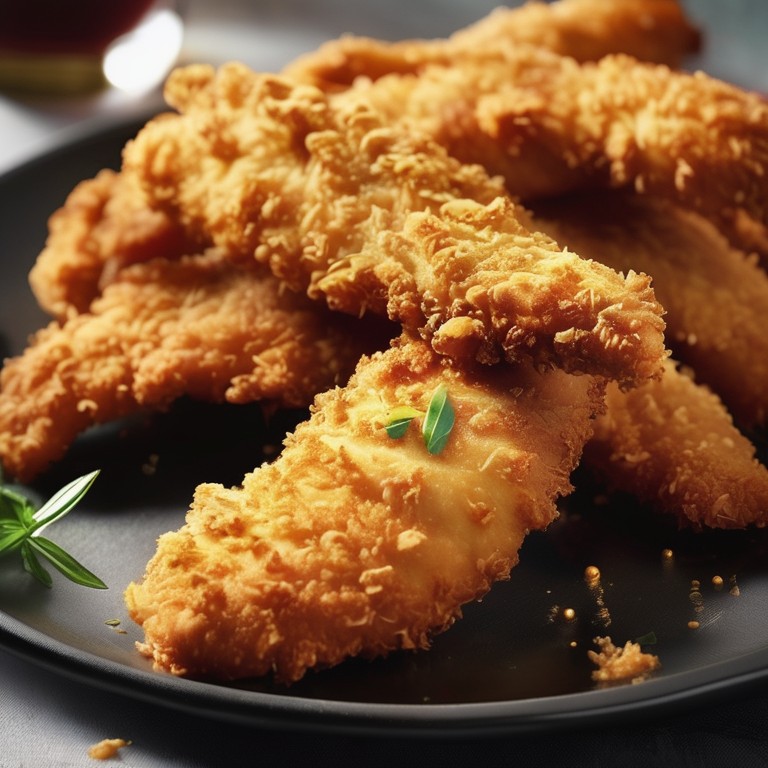 Crispy Parmesan Chicken Tenders