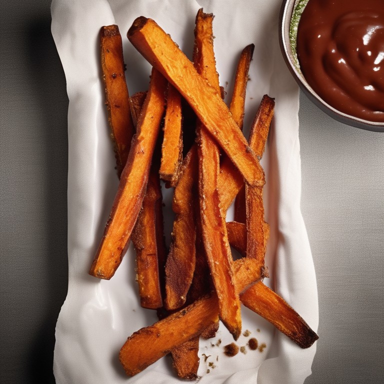 Crispy Baked Sweet Potato Fries