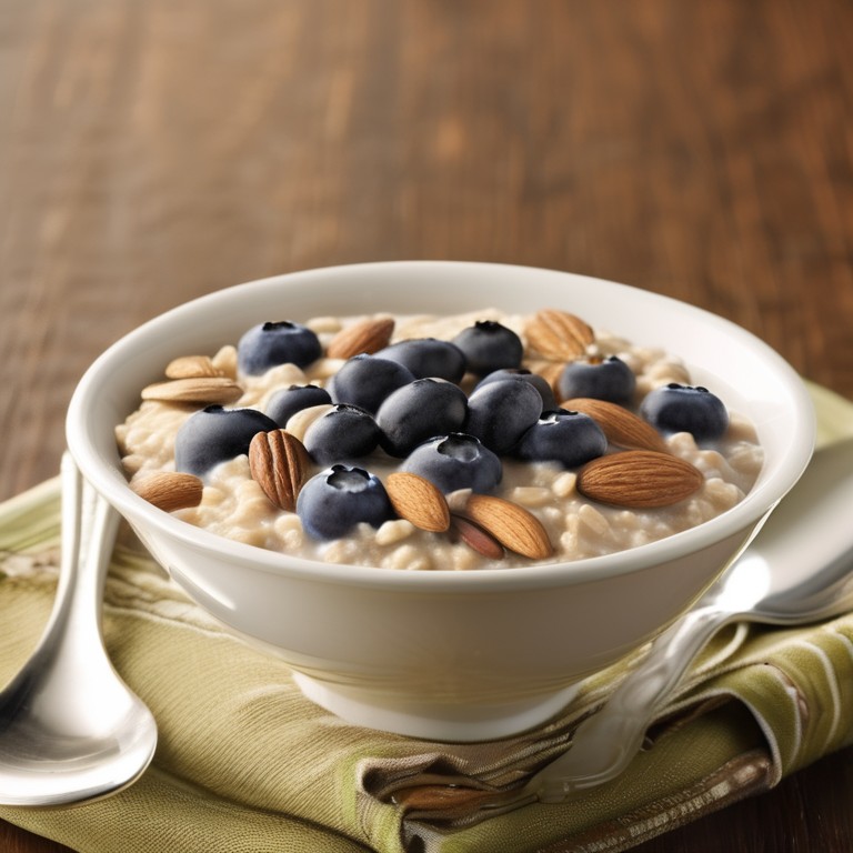 Blueberry and Almond Instant Oatmeal