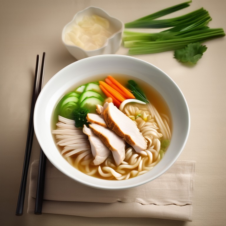 Chicken Ramen Noodle Soup