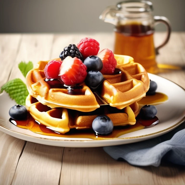 Fluffy Belgian Waffles
