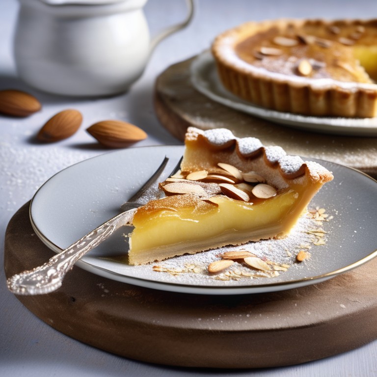 Tarte aux Amandes et à la Vanille