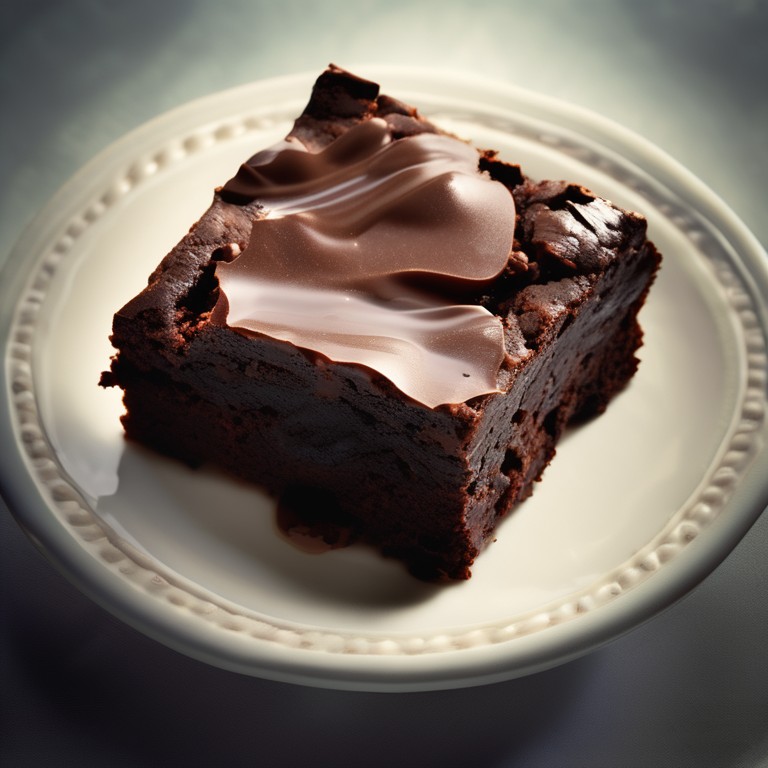 Brownie de Chocolate com Poucas Calorias