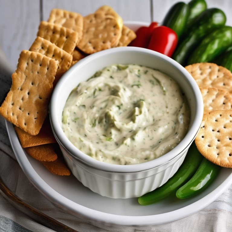 Creamy Pickle Dip