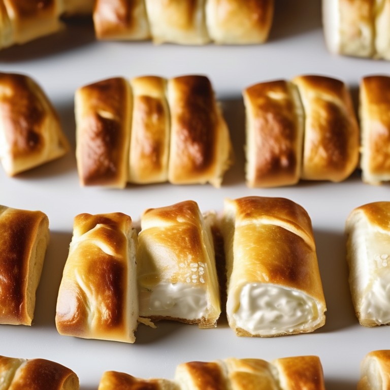 Frisch gebackene Joghurtbrötchen