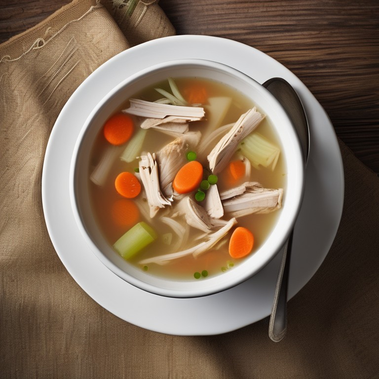Chicken Soup Without Noodles