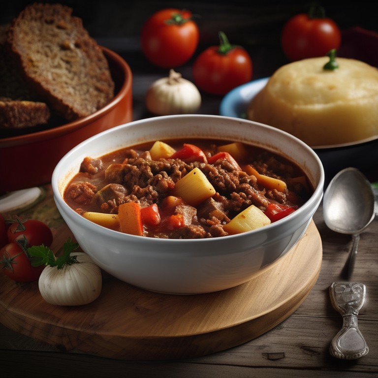 Savory Mince Meat Stew