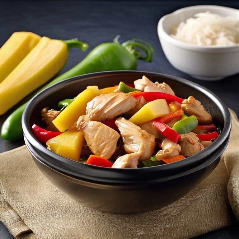 Savory Chicken and Pineapple Stir-Fry