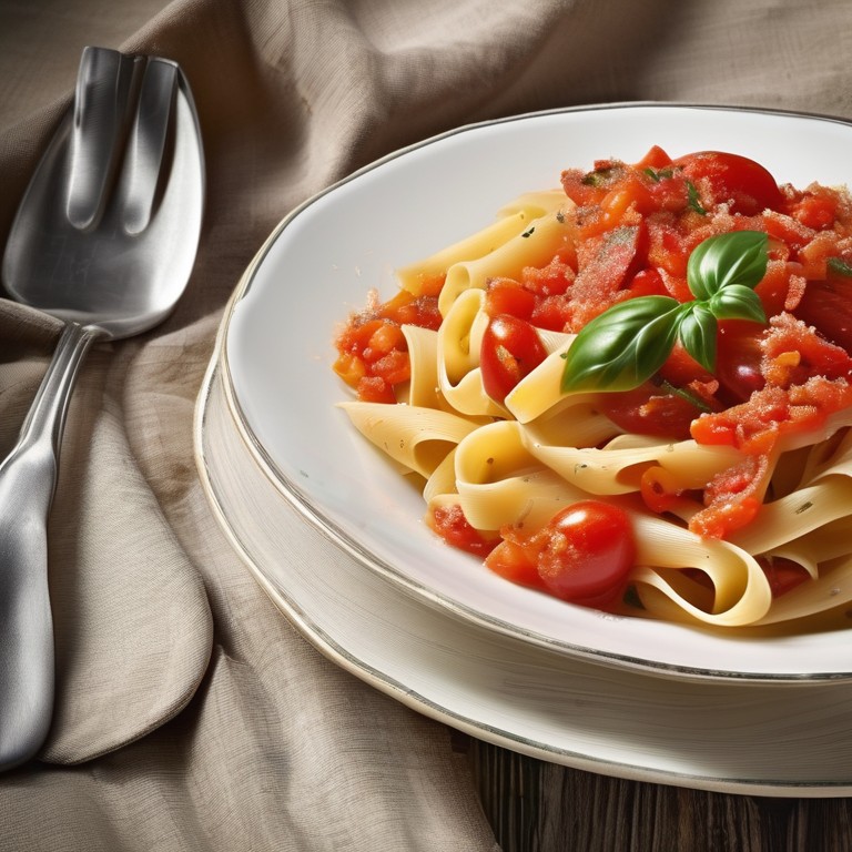 Pasta mit Tomatensoße