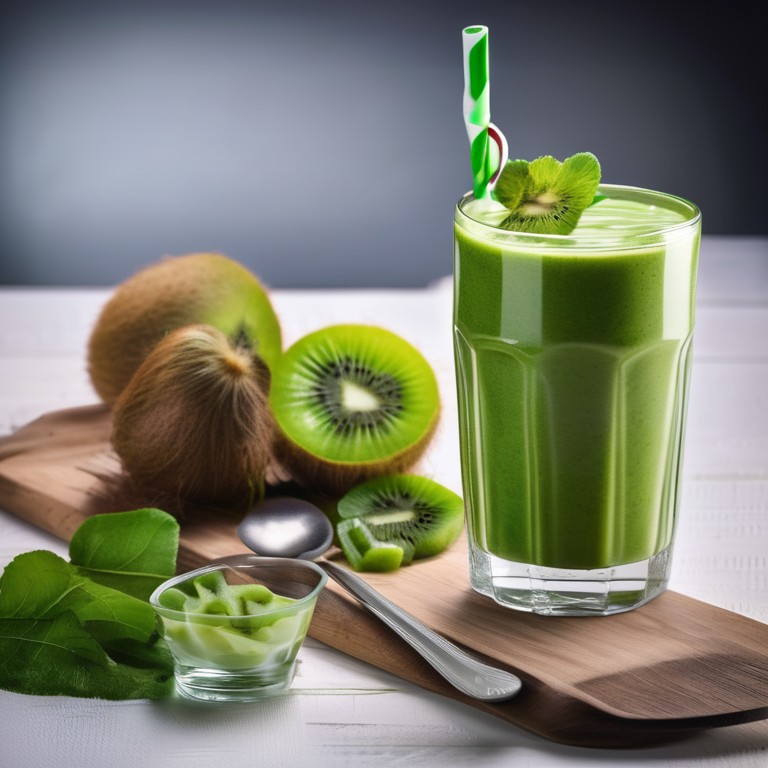 Grüner Power-Smoothie