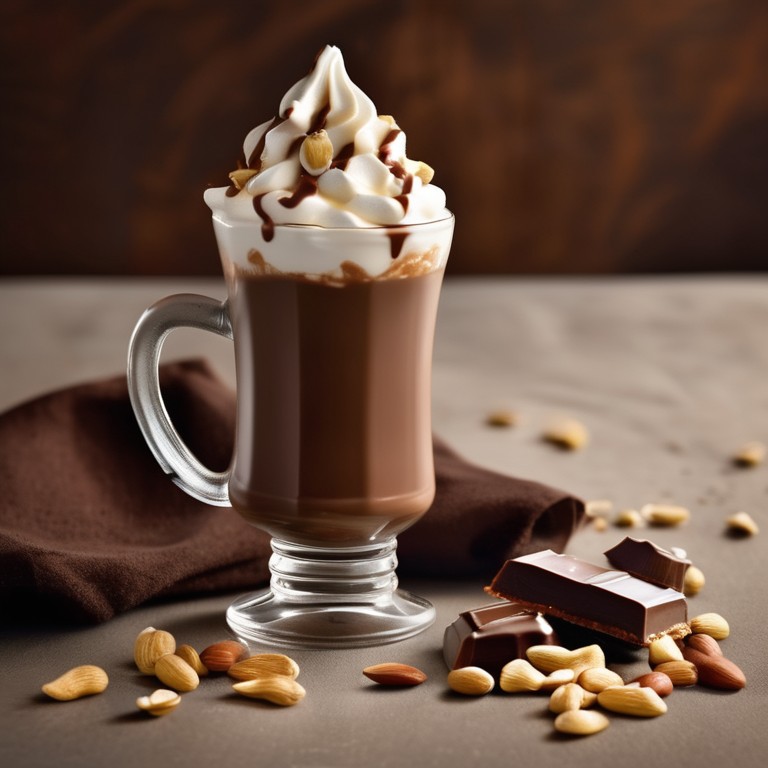 Creamy Peanut Butter Hot Chocolate