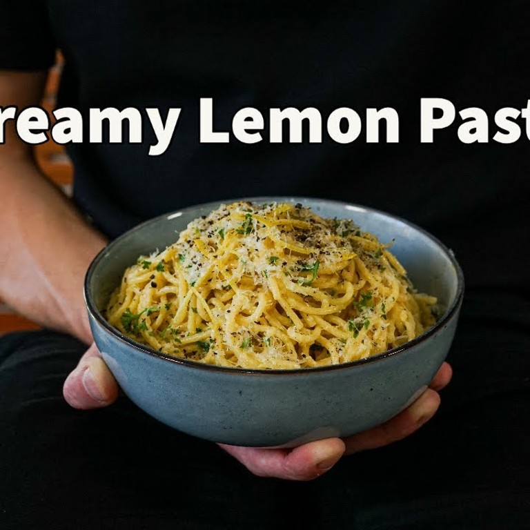 Creamy Garlic Lemon Pasta