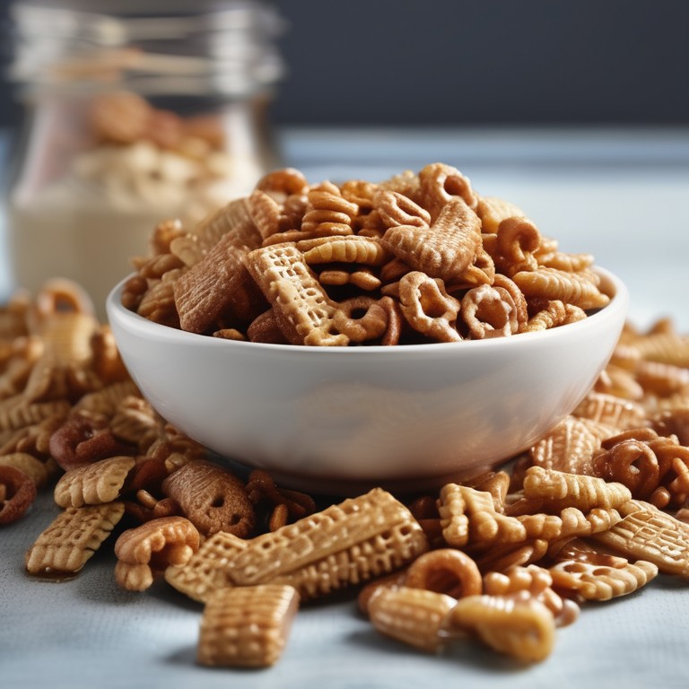 Sesame Butter and Honey Chex Mix