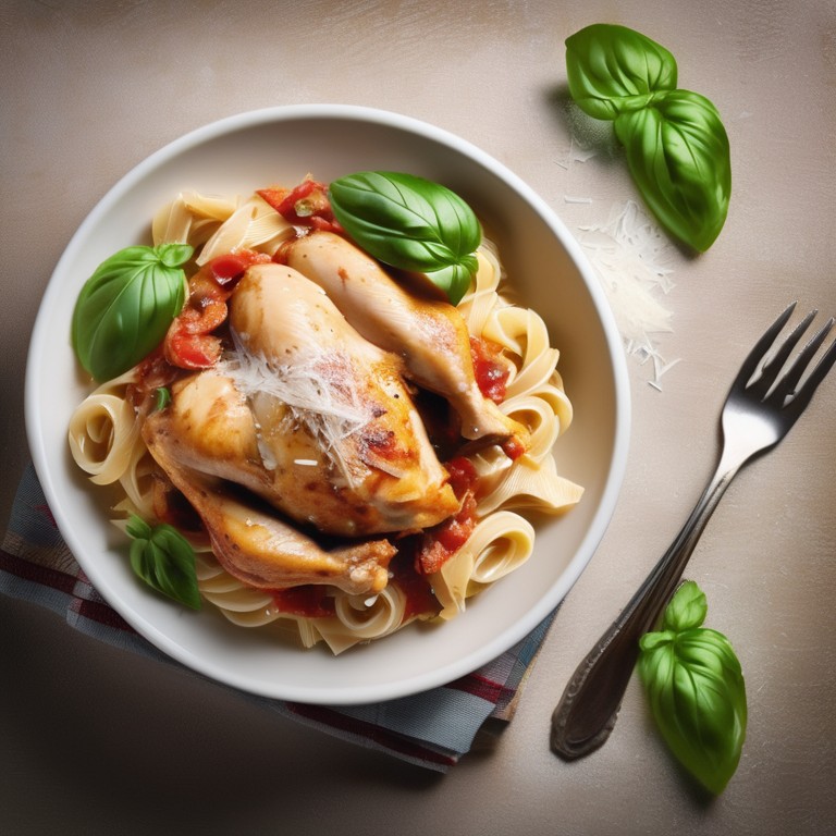 Italian Style Chicken with Pasta