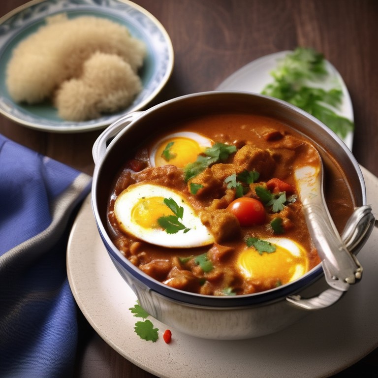 Spicy Egg Curry
