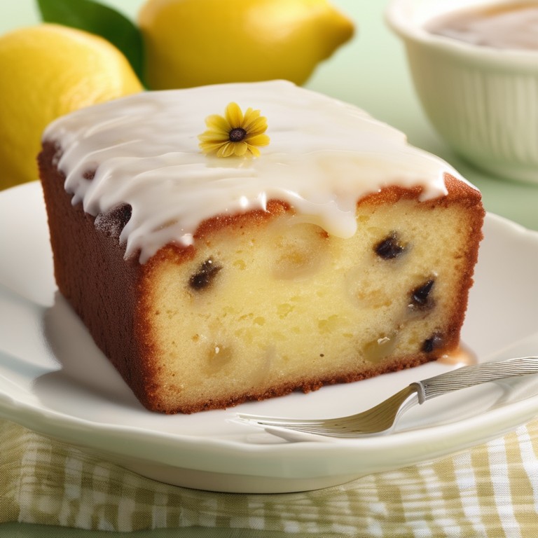 Lemon Raisin Cake