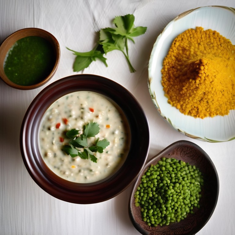Coconut Chutney with Three Dals