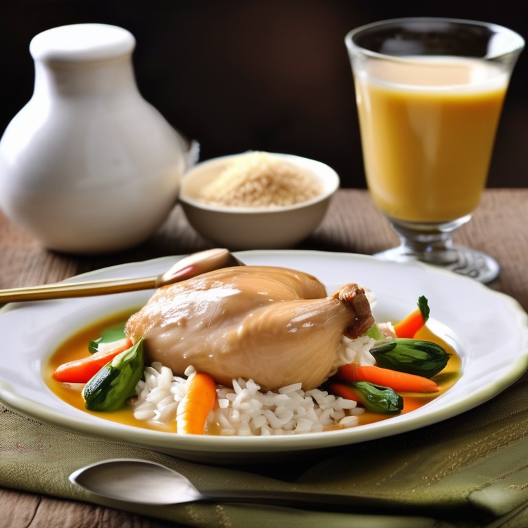 Poulet au lait de coco