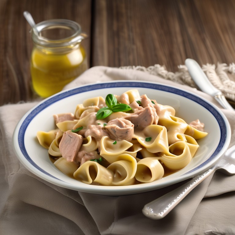 Creamy Tuna Pasta