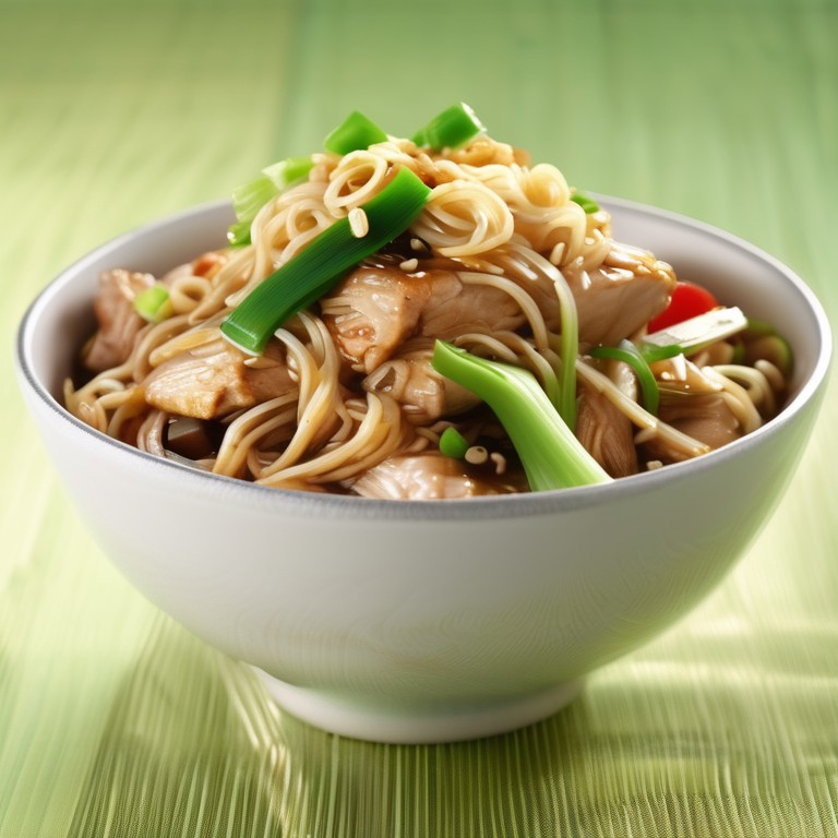 Chicken Ramen Noodle Stir-Fry