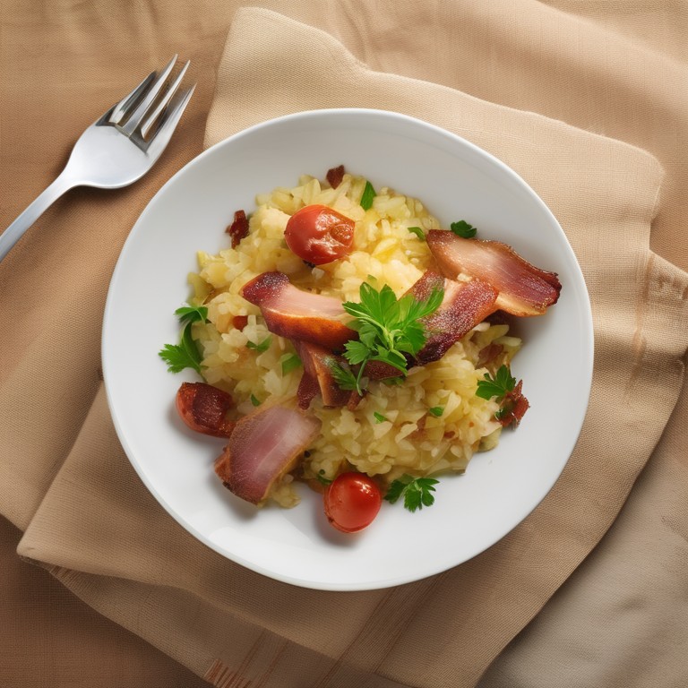 Frango com Batatas e Bacon