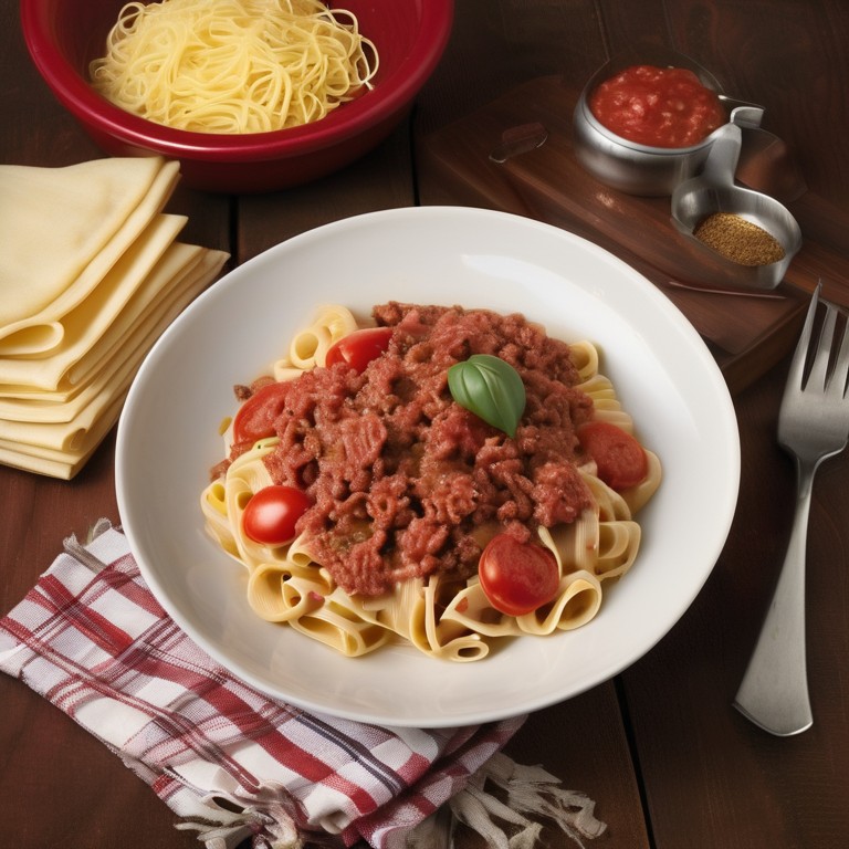 Sausage and Beef Pasta