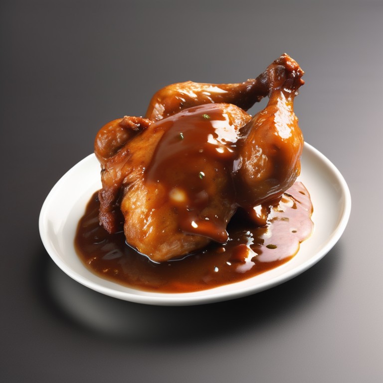 Spicy Chicken Fry with Semi Gravy