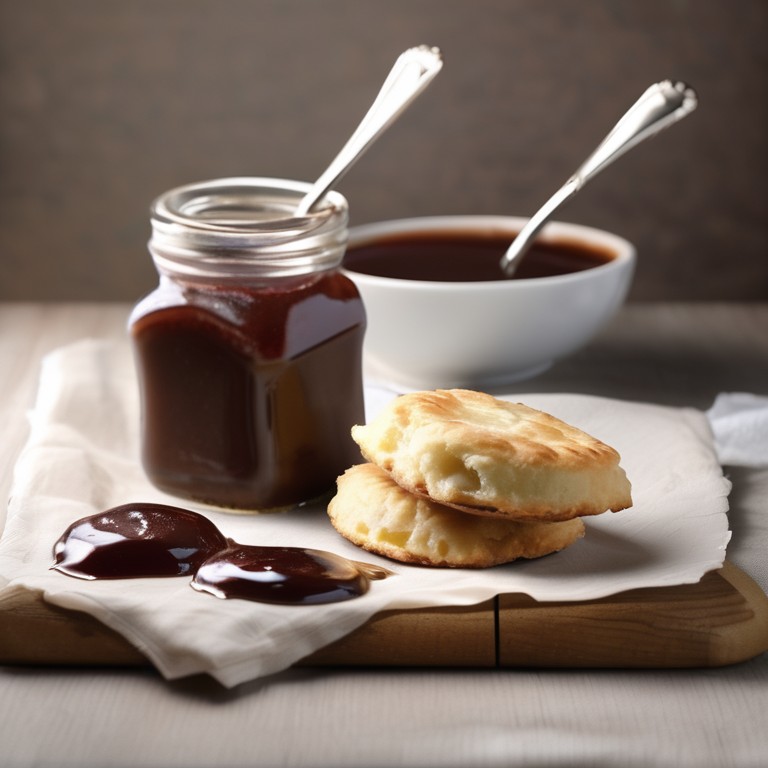 Nutella and Jam Stuffed Biscuits
