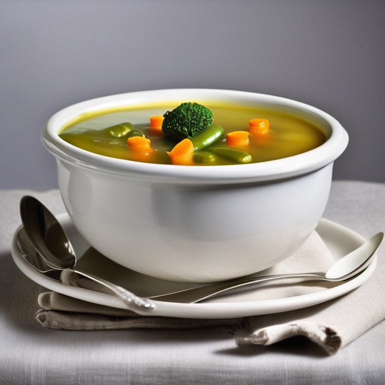 Soupe équilibrée aux légumes