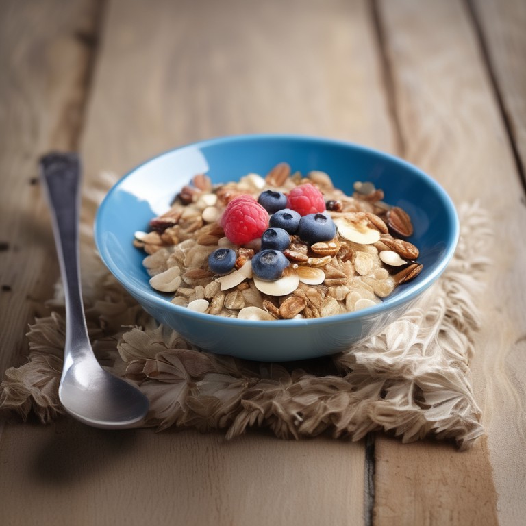 Muesli à préparer la veille à la vanille