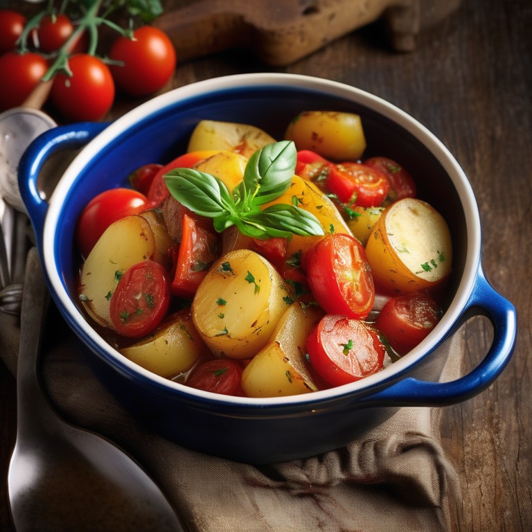 Potato and Tomato Delight