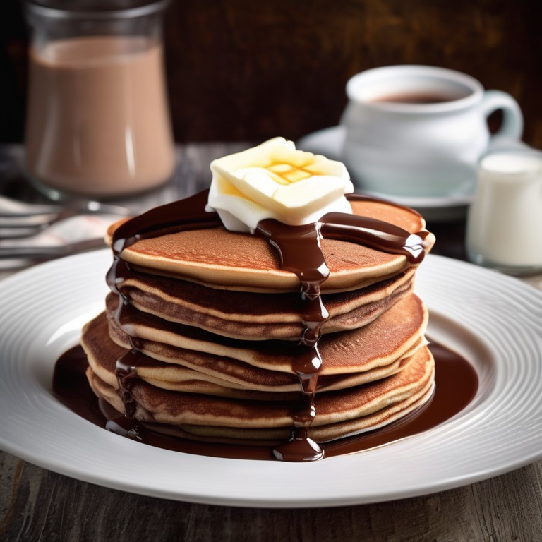 Vegan Cocoa Pancakes