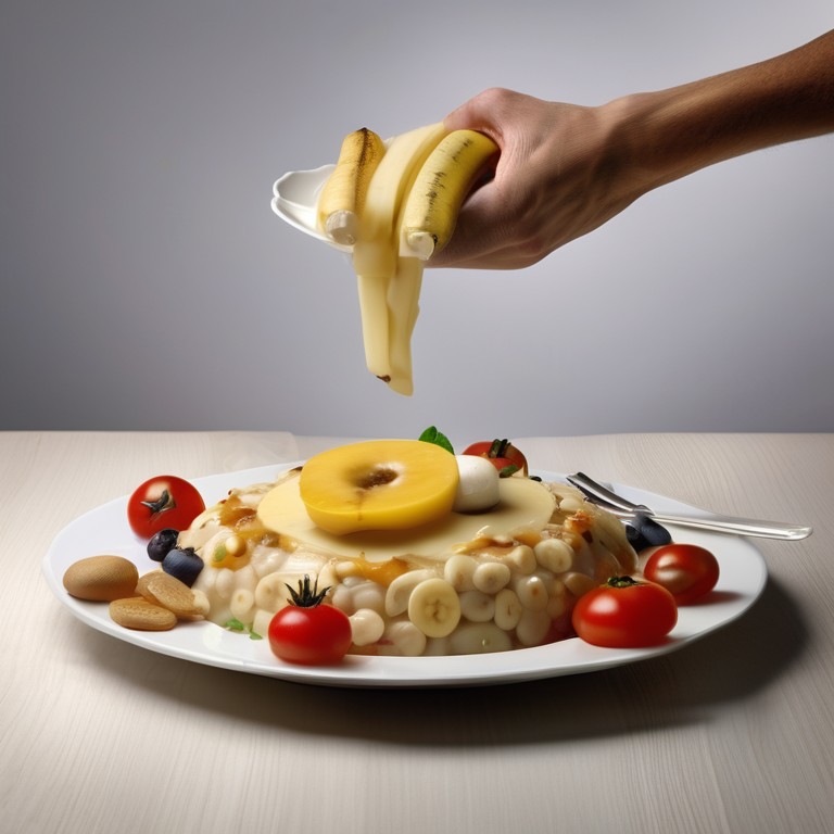 Bunter Gemüse- und Fleischteller mit Spätzli und Parmesan