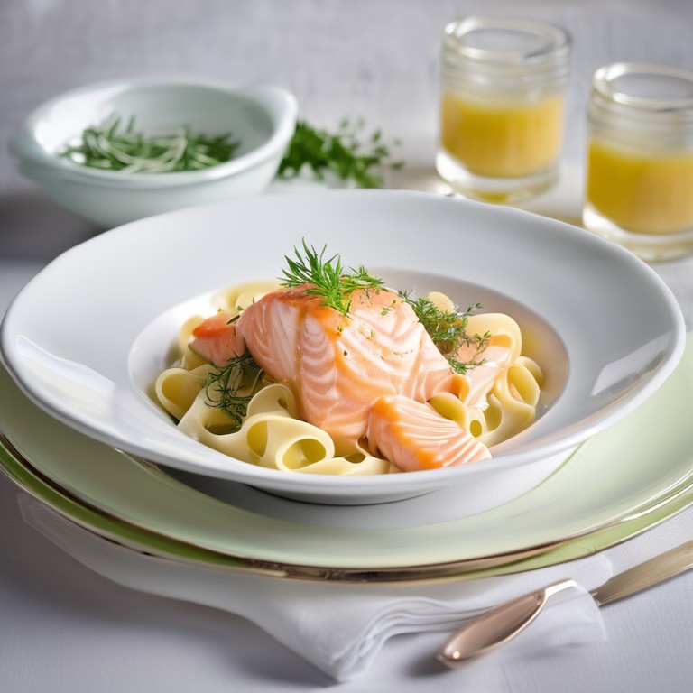 Pâtes au Saumon et Crème