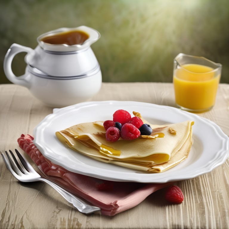 Crêpes Sans Gluten et Sans Lactose