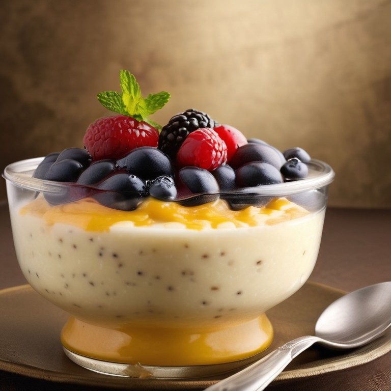 Creamy Tapioca Pudding Delight