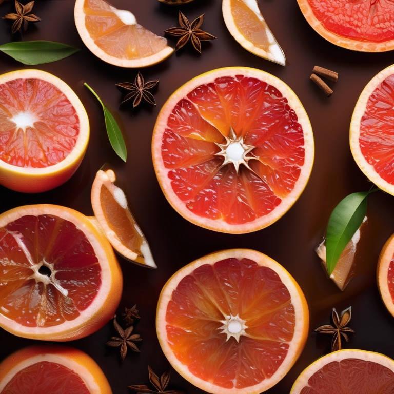 Grapefruit and Star Anise Molasses