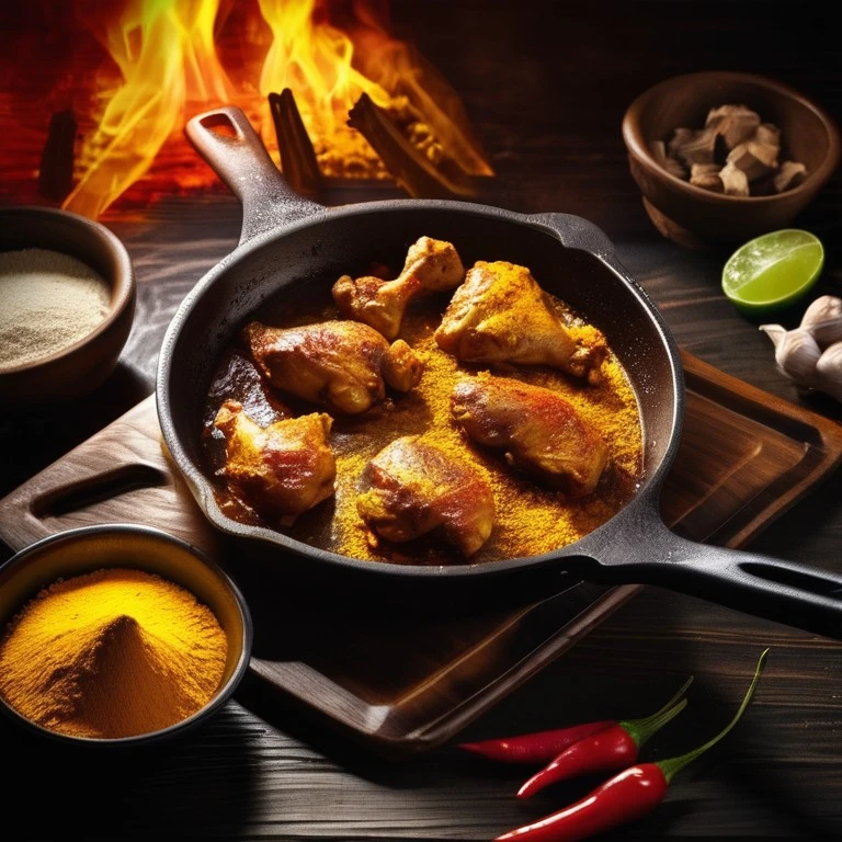 Spicy Turmeric Chicken