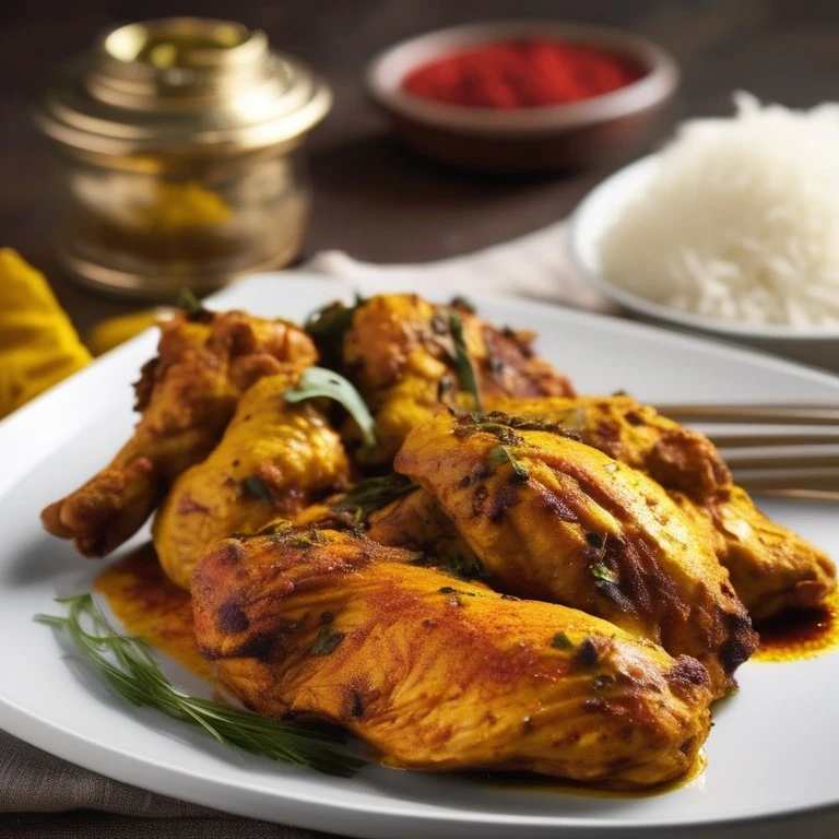 Spicy Turmeric Chicken