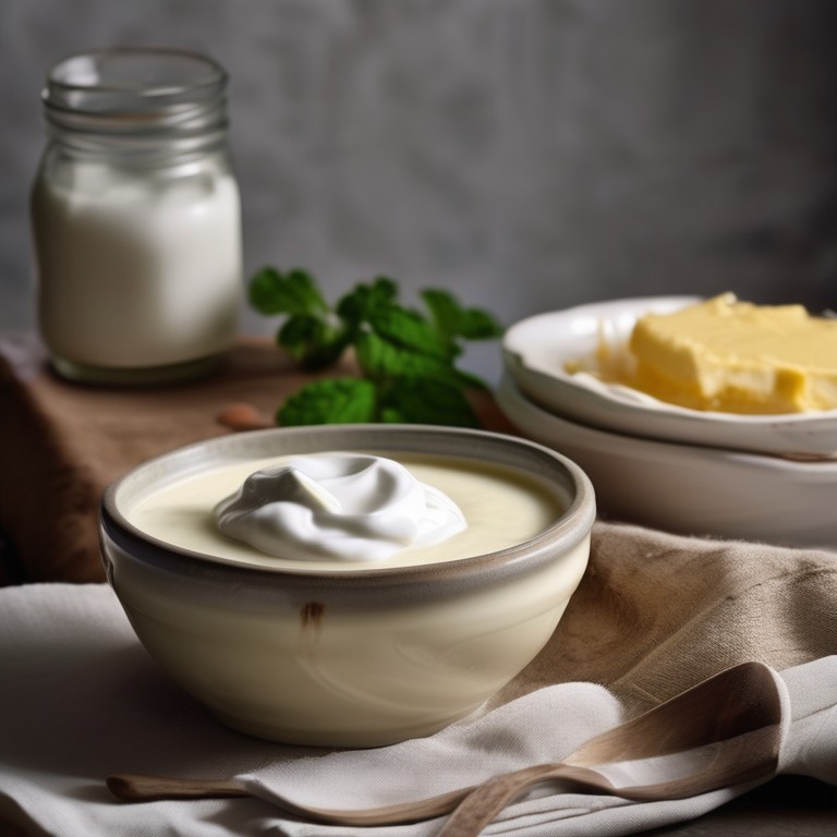 Homemade Creamy Curd