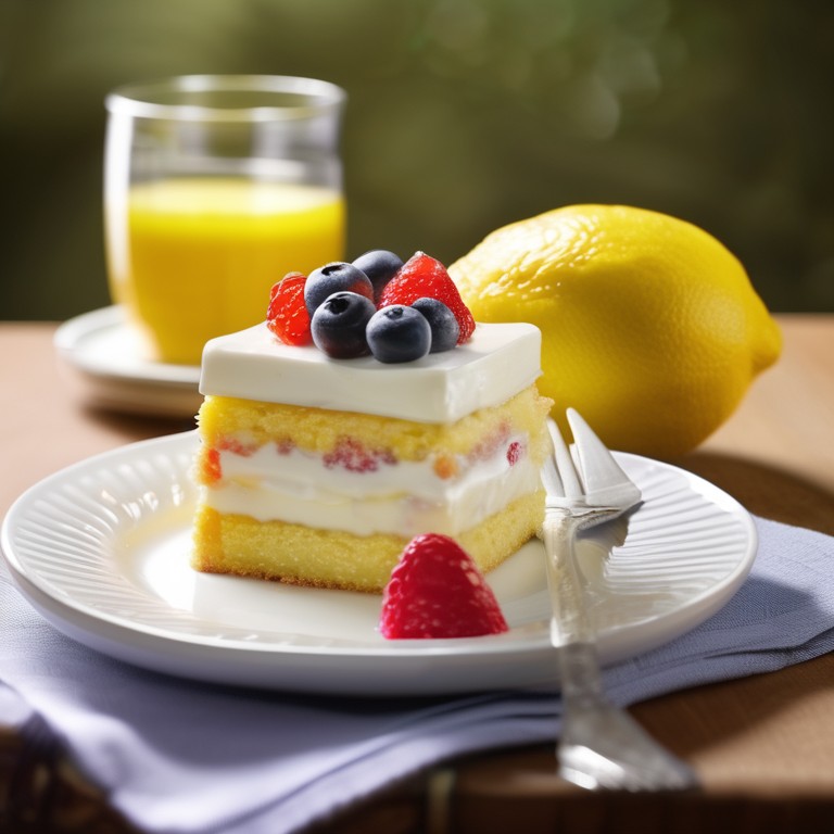 Gâteau d'Anniversaire Léger à la Génoise