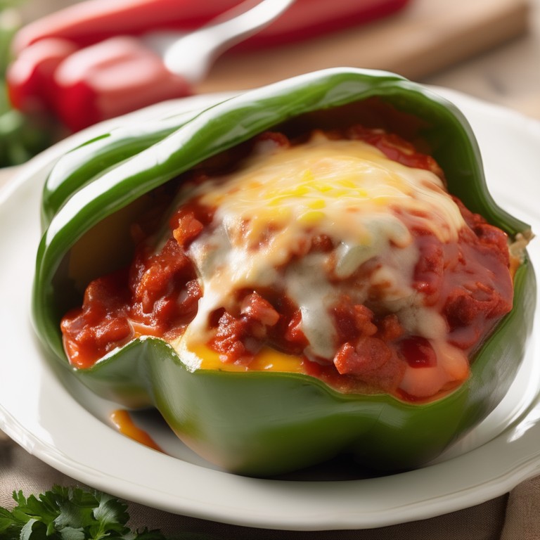 Turkey Stuffed Bell Peppers